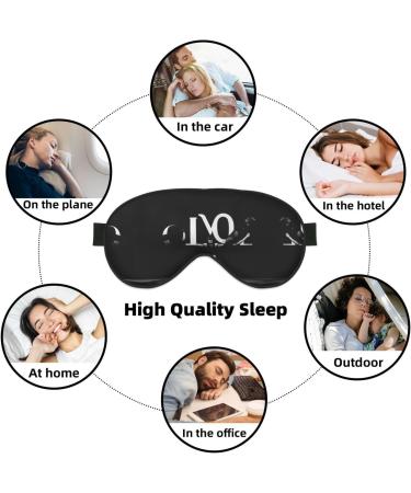 Love Gymnastics Print Unisex Eye Mask | Soft Light-Blocking Sleep Mask - Perfect for Travel & Relaxation - Buy Online on GoSupps.com