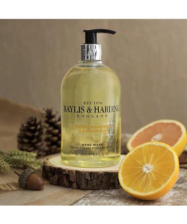 Buy Baylis & Harding Sweet Mandarin & Grapefruit Hand Wash 500ml - Refreshing Citrus Cleanser for All Skin Types - International Shipping Available - Buy Online on GoSupps.com