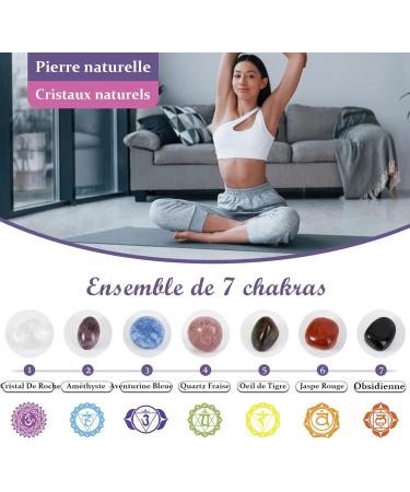 24-Piece Crystal Gemstone Set for Healing & Meditation | Tiger Eye Obsidian Rose Quartz Amethyst | Perfect for Beginners & Collectors - Buy Online on GoSupps.com
