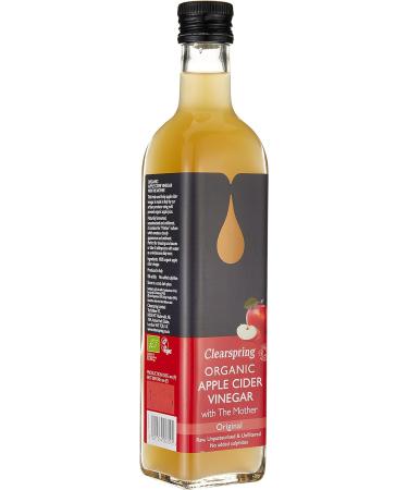 Clearspring Organic Apple Cider Vinegar with The Mother - Pure & Raw | Shop Now - Buy Online on GoSupps.com