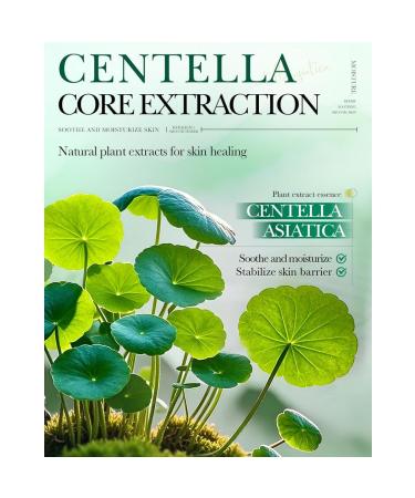 Centella Asiatica Skincare Set 6 Piece Hydrating Skin Care Routine Kit Women Beauty Gift Set with Cleanser Toner Serum Eye Cream Lotion and Cream Self Care Gifts For Teen Girls & Women - Buy Online on GoSupps.com