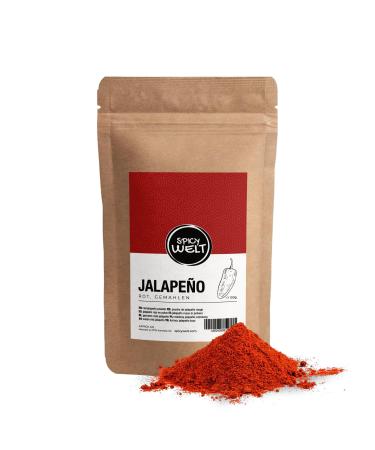 AAPACK UG Spicy Welt Jalape o Red Ground 100g Red Jalape o Powder for TexMex Soups & Marinades Mild & Pleasant Spicy Fruity & Fresh 100 Natural Without Additives
