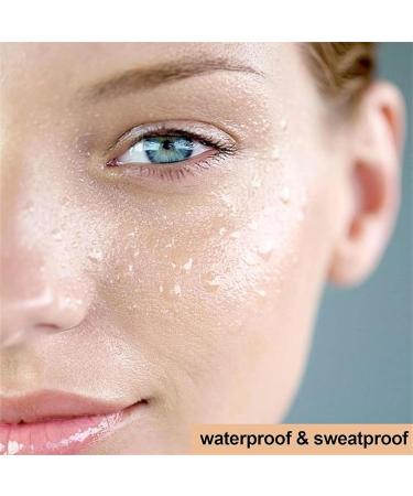 4-in-1 Foundation Liquid 4-in-1 Light Spectrum Full Coverage Concealer with SPF 50+ Moisturizing Even Skin Toning Color (1PCS) - Buy Online on GoSupps.com