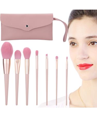 Verdant Touch 7pcs Makeup Brush Set Blusher Powder Foundation Concealer Brush Set with Bag - Buy Online on GoSupps.com