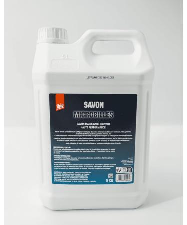 Th o Savon Microbilles Atelier 5L avec Pompe - Nettoyant Mains Puissant (Graisse Cambouis Peinture) - Formule Pro Sans Solvant au Citron - Bidon conomique pour Garage & Industrie - Buy Online on GoSupps.com
