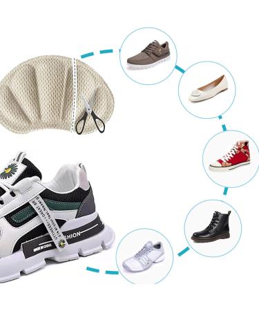 4 Pairs Heel Cushions for Oversized Shoes - Self-Adhesive Inserts | FREEENENCE Protector for Comfort & Protection - Buy Online on GoSupps.com