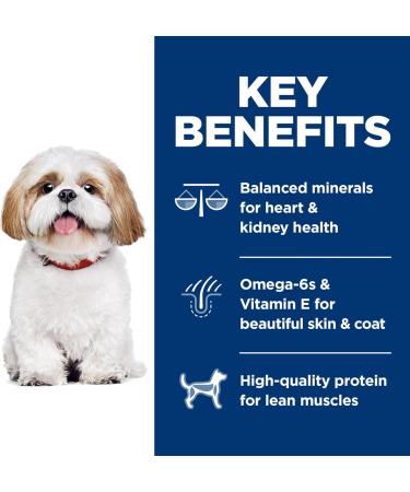 Hill's Science Diet Senior 7+ Small Bites Dry Dog Food Chicken Meal Barley & Brown Rice Recipe & Hill's Science Diet Puppy Small & Mini Chicken Meal & Brown Rice Recipe Dry Dog Food 4.5 lb Bag 2.27 kg (Pack of 1) Dog Food + PET_FOOD 9094 - Buy Online on GoSupps.com
