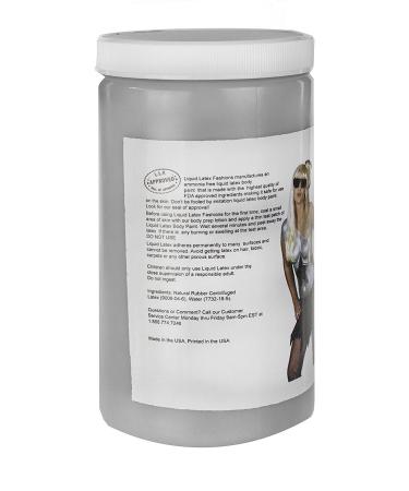 Metallic Silver Liquid Latex Face & Body Paint - 32 Fl Oz Ammonia Free Perfect for Cosplay & Nail Art - Shimmering Finish for Arts & Crafts - Buy Online on GoSupps.com