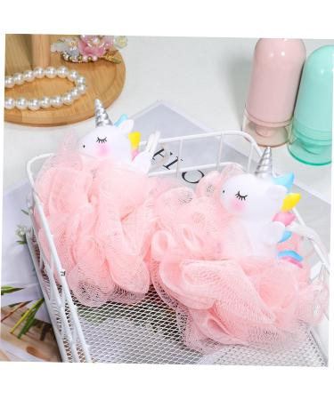 Buy Hemoton 2 Pcs Cartoon Bath Ball Sponge - Kids Shower Scrubber & Body Scrub Foaming Ball for Soft Skin - International Shipping Available - Buy Online on GoSupps.com