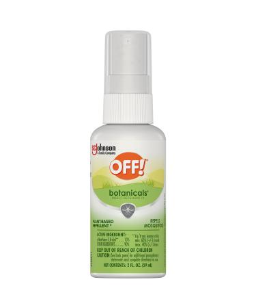 OFF! Botanicals Insect Repellent, Plant-Based Bug Spray & Mosquito Repellent, 2 oz