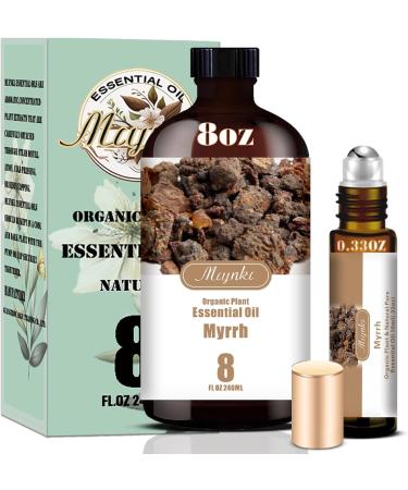 Lavender & Myrrh Sacred Balance Essential Oils Set 16oz & 8oz Pure Natural Scent for Diffusers Spiritual Wellness Meditation Aromatherapy & Holistic Gift Set - Buy Online on GoSupps.com
