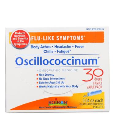 Boiron Oscillococcinum - 30 Doses 0.04 oz Each
