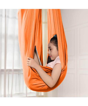 Children's Full Body Sensory Socks for Autism - Stretchy & Breathable 280x100cm Orange | Stress Relief for Girls & Adults - Buy Online on GoSupps.com
