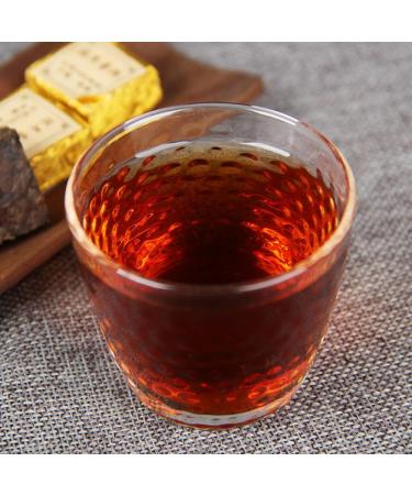  MIHUNTANG 03 jia word small square brick pu'er tea 300g cooked tea mini square brick tea - Buy Online on GoSupps.com