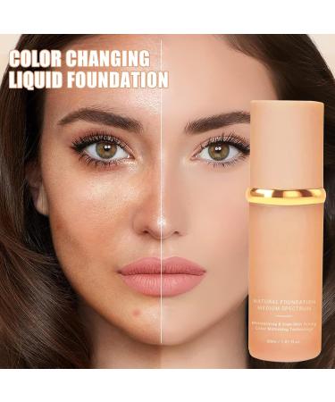 The complexion suitable for the skin 30 ml moisturizing concealer water resistant color changing concealer for women girls daily use travel party sports - Buy Online on GoSupps.com