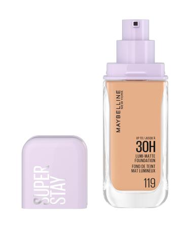 Maybelline New York - Long-lasting liquid foundation - Ultra-resistant - Luminous matte finish - Enriched with Amino Acids - All skin types - Superstay 30H Lumi-Matte - Shade: 118-35 ml