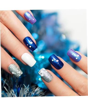 FRCOLOR 2 Makeup Sequin Nail Stickers - Hexagon Body Manicure Supplies for Nail Salons | Handmade Confetti Decor - Buy Online on GoSupps.com