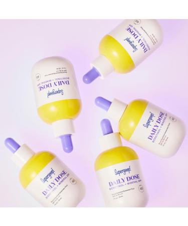 Supergoop! Daily Dose Bioretinol + Mineral SPF 40 - Plant-Based Retinol Alternative with Bakuchiol & Peptides for All Skin Types - Repair & Protect Skin - Buy Online on GoSupps.com