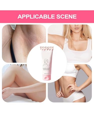 Body hair removal cream 150ml hair removal products with moisturizing and softening properties Nourishing body cream for hair removal | For girls girlfriends wives sisters and everyone - Buy Online on GoSupps.com