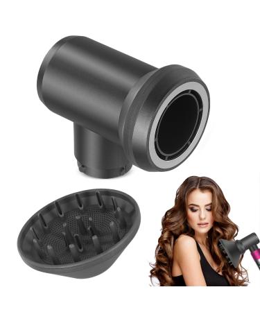 Diffuser and Adaptor Attachment for Dyson Airwrap Styler Hairdryer Hair Dryer Airwrap Diffuser Accessories for Curly Hair Airwrap Styler Hair Dryer Combination