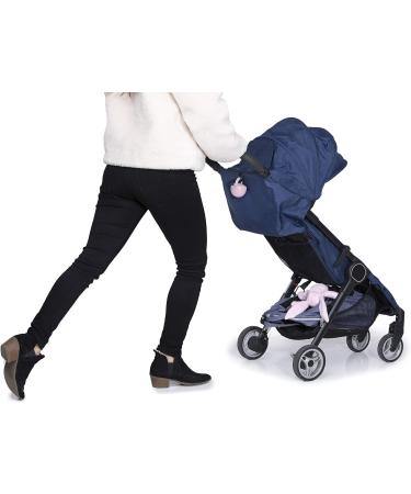 Melii Grey & Pink Pacifier Pod with Carabiner Clip - Pacifier Storage Container - Buy Online on GoSupps.com