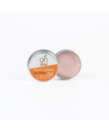 Officina Naturae Lip Butter with Hyaluronic Acid SPF50 Bio Vegan 15 ml - Buy Online on GoSupps.com