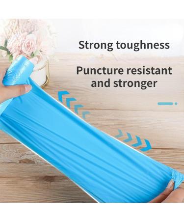 6 Rolls of Garbage Bags Disposable Plastic Point Break Flat Garbage Bags Black Suitable for Offices bedrooms Kitchens and Other Places - Buy Online on GoSupps.com