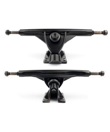 VJ Longboard Skateboard Trucks, 7inch 178mm, 50 Bases, Reverse Kingpin for Downhill, Pintail and Freeride (Set of 2) BLACK - Buy Online on GoSupps.com