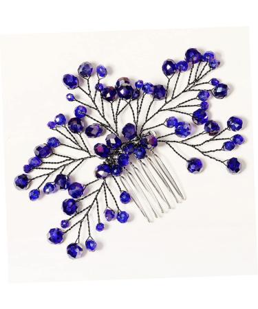 Ipetboom Bridal Wedding Comb Wedding Hair Accessories Diamond Headpiece Styling Comb Hanfu Hair Accessories Bridal Hair Accessories Kids Comb Zircon Banquet Copper Wire Branches and Leaves - Buy Online on GoSupps.com