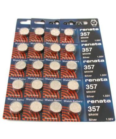 #357 Renata Watch Batteries 20Pcs