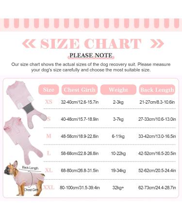 Breathable Hjumarayan Dog Body After Op - Medical Castration Suit for Small to Large Dogs Pink - Buy Online on GoSupps.com