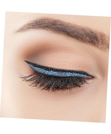 Healeved 12 Pairs Glitter Eyeliner Double Eyelid Stickers Eyeliner Tape Strips Cosmetic Eyelid Tape - Buy Online on GoSupps.com