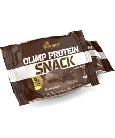 Olimp Olimp Protein Snack (12 x 60 g) - Double chocolate - Buy Online on GoSupps.com