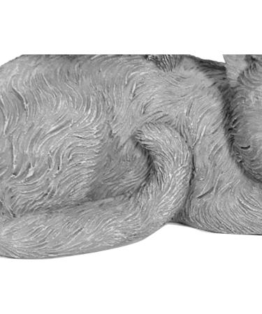 Qcwwy Pet Memorial Statue | Angel Cat Grave Marker | Resin Sleeping Pet Angel Sculpture | Tribute Ornament for Pet Memorials - Buy Online on GoSupps.com