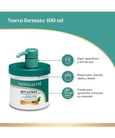 Trofolastin Anti-stries 400 ml adulte unisexe Anti-rayures 400 ml - Buy Online on GoSupps.com