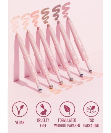 Kaja Wink Dazzle Multi Stick | Smudge Proof Eyeshadow & Glitter | Vegan & Cruelty-Free | 01 Ice Illusion (Pale Beige & Icy Opal Shimmer - Buy Online on GoSupps.com