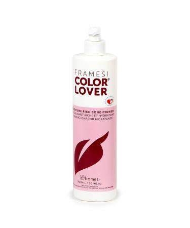 Framesi Color Lover Moisture Rich Conditioner  Sulfate Free Conditioner with Coconut Oil and Quinoa  Color Treated Hair 16.91 Fl Oz (Pack of 1)