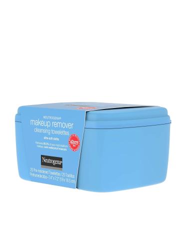 Neutrogena Makeup Remover Facial Cleansing Towelettes - Gentle Alcohol-Free Daily Wipes for Dirt Oil & Waterproof Mascara - 25 ct | International Shipping - Buy Online on GoSupps.com