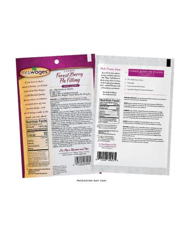 Mrs. Wages Forest Berry Pie Seasoning 4 oz - Pack of 12 - Buy Online on GoSupps.com