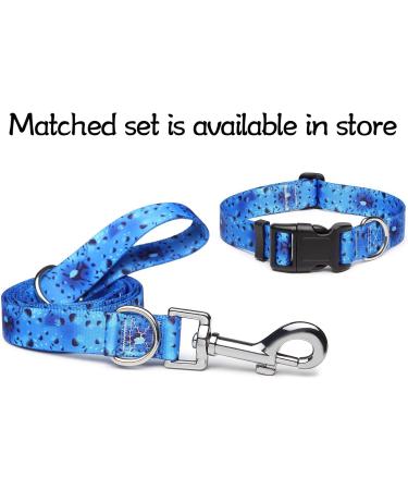 Suredoo Adjustable Nylon Dog Collar - Soft & Comfortable for Small Medium & Large Dogs | Ocean Color | Size M (Neck 33-55 cm) - Buy Online on GoSupps.com