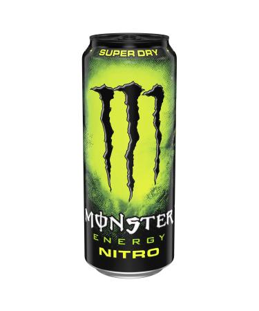 Monster Monster Nitro Super Dry Energy Drink 500 ml (Pack of 12)