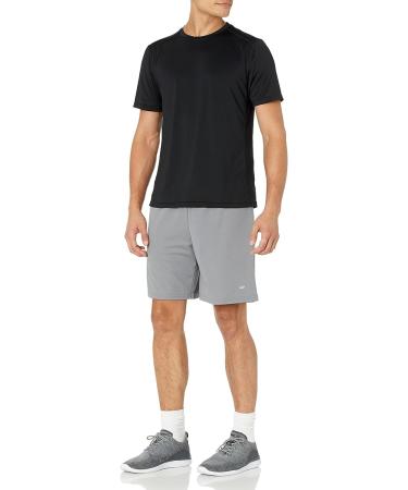 Amazon Essentials Men's Loose Fit Performance Shorts - XL Gray/Black Big & Tall 2-Pack | Premium Comfort & Style - International Shipping Available - Buy Online on GoSupps.com