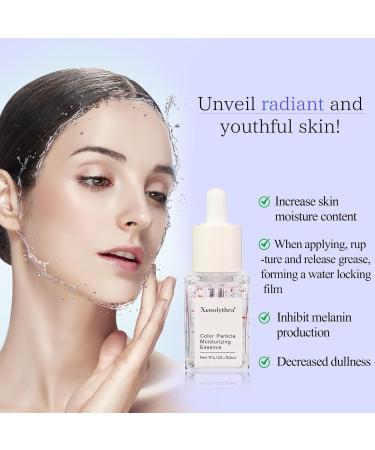 Moisturizing essence Facial Serum With Essence Particles Replenishing Moisture and Radiance to Skin Firm and Tighten Skin 30ml - Buy Online on GoSupps.com
