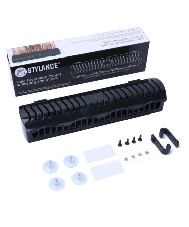STYLANCE Hair Extension Holder Stand Hair Styling Tool with Multi Working Occasions Hair Extensions Stand for Styling Coloring Blow Tape Weft Clip in Halo Extensions