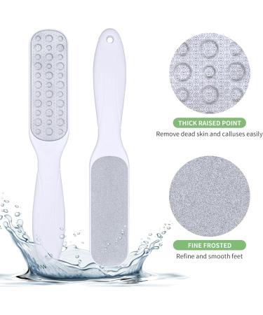 Pedicure Foot File Foot Callus Remover for Hard Skin Foot Care Scrubber Pedicure Tool Anti-Rust Foot Hard Skin Remover Double-Sided Use for Men Women Dry and Wet Feet Cracked Feet Cracked Heels - Buy Online on GoSupps.com