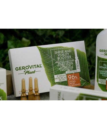 GEROVITAL PLANT SHINE AND VITALITY BOOSTER 1 box with 10 ampules of 2 ml - Buy Online on GoSupps.com
