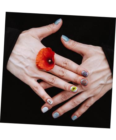 Mipcase 4 Boxes 12 Strawberry Stickers Nail Flower Stickers Nail Art Scrapbook Embellishments Scrap Book Stickers Manicures Accessories Polymer Clay Sequins Pineapple 3d Filling - Buy Online on GoSupps.com