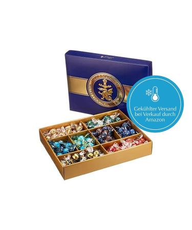 Buy Lindt Chocolate Lindor & Roulette Mixture 1473g | 8 Delicious Varieties | Praline Gift Box | Perfect for Gifting | International Shipping Available - Buy Online on GoSupps.com