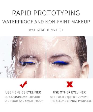 Matte Liquid Eyeliner Probuk 12 Colors Neon Liquid Eyeliner Waterproof Eyeliner Waterproof Matte Color Eyeliner Long Lasting Waterproof Smudge-Proof Highly Pigmented for Wedding and Party 12# - Buy Online on GoSupps.com