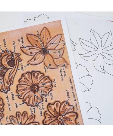 Premium Sheridan Style Tooling & Tracing Pattern Pack for Leathercraft - Buy Online on GoSupps.com
